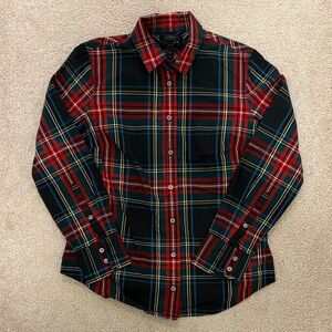 J. Crew Plaid Button Down